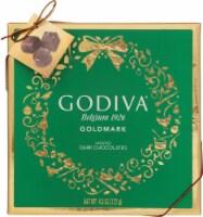 Godiva Chocolatier Holiday Goldmark Dark All Of A Kind Chocolate Assortment Perspective: Main