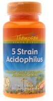 Thompson  Nutritional Acidophilus 5 Strain Perspective: front