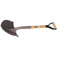 Seymour Manufacturing 49831 D-Handle Round Point Shovel with 26 in. Hardwood Handle & Steel D