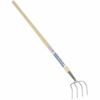 Seymour Midwest 42224 Garden Cultivator 4-Tine with 54 in. Wood Handle
