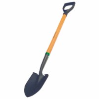 Seymour Midwest Hardwood D-Grip Handle Lady Floral Round Point Shovel
