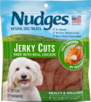 Blue Buffalo Nudges Real Chicken Jerky Cuts Dog Treats Perspective: Main