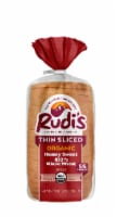 Rudi's Organic Bakery® Organic Thin Sliced Honey Sweet 100% Whole Wheat Bread