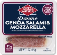 Dietz & Watson Genoa Salami & Mozzarella Cheese Panino Stick