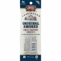 Dietz & Watson Landjaeger Original Smoked Swiss Sausage Snacks Perspective: Main