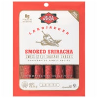 Dietz & Watson® Landjaeger Smoked Sriracha Swiss Style Sausage Snacks Perspective: Main