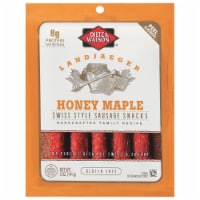 Dietz & Watson Landjaeger Honey Maple Swiss Style Sausage Snacks Perspective: Main