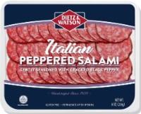 Dietz & Watson® Presliced Peppered Salami Perspective: Main