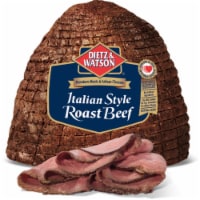Dietz & Watson® Italian Style Roast Beef Fresh Sliced Deli Meat Perspective: Main