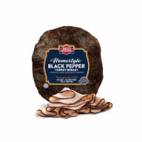 Dietz & Watson® Homestyle Black Pepper Turkey Breast Fresh Sliced Deli Meat Perspective: Main