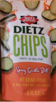 Dietz & Watson® Spicy Garlic Dill Chips Perspective: Main