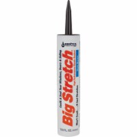 Sashco Big Stretch 10.5 Oz. Acrylic Elastomeric Caulk, Dark Brown 10008
