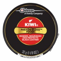Kiwi Parade Gloss Shoe Polish - Black Perspective: Main