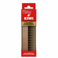 KIWI® Horse Hair Shoe Shine Brush - Natural