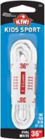 Kiwi® Sport Flat Shoe Laces - 1 Pair - White Perspective: Main