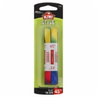 Kiwi Tie-Dye Flat 45'' Shoelaces