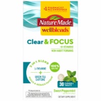 Nature Made® WellBlends Sweet Peppermint Clear & Focus + B Vitamins Chewable Tablets