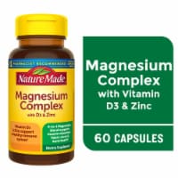 Nature Made Magnesium Complex D3 + Zinc Capsules