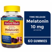 Nature Made® Time Release Melatonin Maximum Strength Dosage Gummies 10 mg Perspective: Main