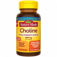 Nature Made® Choline Capsules 800mg Extra Strength Perspective: Main