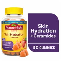 Nature Made Skin Hydration + Ceramides Gummies Peach Flavored Perspective: Main