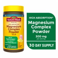 Nature Made High Absorption Magnesium Complex Powder Pink Lemonade Flavor Perspective: Main