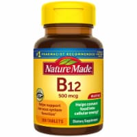 Nature Made Vitamin B-12 Tablets 500 mcg