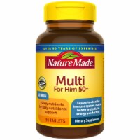 Nature Made Multi for Him 50+ Vitamin Tablets