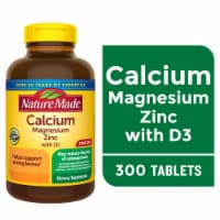 Nature Made® Calcium Magnesium Zinc Tablets