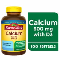 Nature Made® Calcium with Vitamin D3 Softgels 600mg