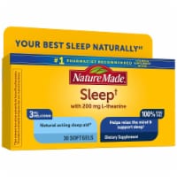 Nature Made® Melatonin L-theanine Sleep Aid Softgels 200 mg Perspective: Main