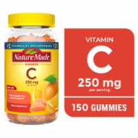 Nature Made Vitamin C Gummies Value Size 250mg 150 Ct