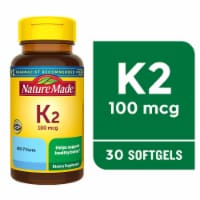 Nature Made® K2 Vitamin Softgels 100mcg