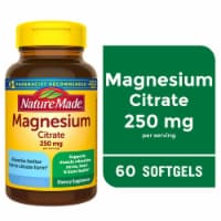 Nature Made® Magnesium Citrate Softgels 250mg