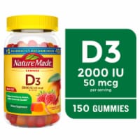 Nature Made® Strawberry Peach Mango Vitamin D3 Gummies