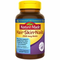 Nature Made® Hair Skin and Nails Biotin Softgels