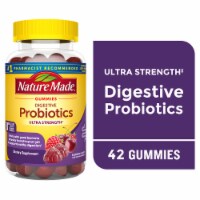 Nature Made Digestive Probiotics Ultra-Strength Raspberry & Cherry Adult Gummies
