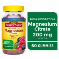 Nature Made® Mixed Berry High Absorbtion Magnesium Citrate Gummies 200mg Perspective: Main