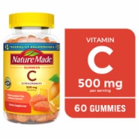 Nature Made® Extra Strength Tangerine Flavor Vitamin C Gummies 500mg