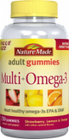 Nature Made Multi-Vitamin + Omega 3 Adult Gummies Perspective: front