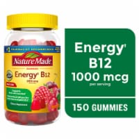 Nature Made® Energy B12 Cherry & Mixed Berry Adult Gummies 1000mcg Perspective: Main