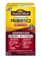 Nature Made Advanced Dual Action Digestive Probiotics Capsules Perspective: Main