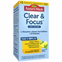 Nature Made® Clear & Focus Lemon Mint Chewable Tablets Perspective: Main