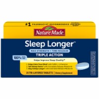 Nature Made® Sleep Longer Max Strength Time Release Melatonin Tablets Perspective: Main