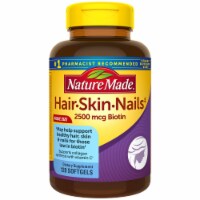 Nature Made® Hair Skin Nails Biotin Softgels 2500mcg