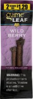 Game Leaf Wild Berry Natural Rolled Leaf Cigars