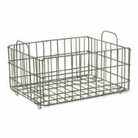 Atlantic 23308042 Cart System Wire Basket, Green