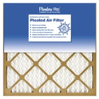 Flanders 81555.011224 12 x 24 in. Basic Pleated Air Filter Kraft Frame With Wirebacked Media