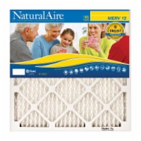AAF Flanders 4595377 24 x 24 x 1 in. Naturalaire Polyester Pleated Air Filter - Case of 12
