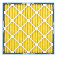 Flanders 4806220 PRE pleat 20 x 24 x 2 in. Synthetic 11 MERV Pleated Air Filter - Pack of 12